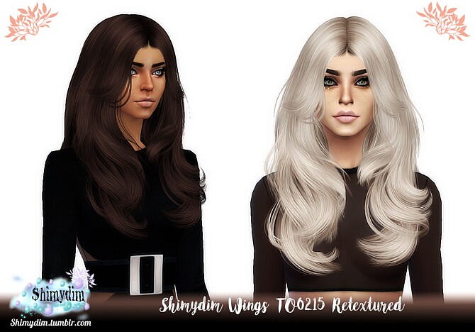 Wings TO0215 Hair Retexture at Shimydim Sims