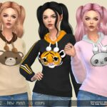 Zoo hoodie by Birba32 at TSR