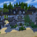 Tudor family manor w/guest wing by Dixie Nourmous at TSR