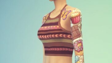 Cute Tattoo / Base Game by tigodepresso at Mod The Sims 4