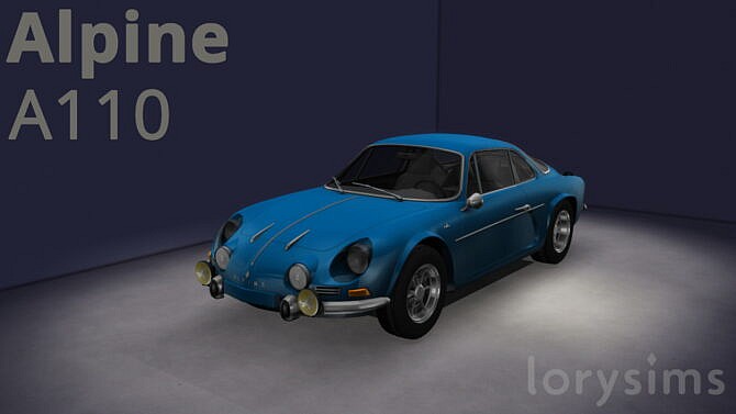 1970 Alpine A110 at LorySims