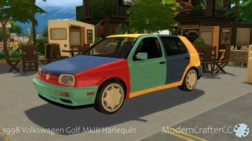 1996 Volkswagen Golf MkIII Harlequin at Modern Crafter CC