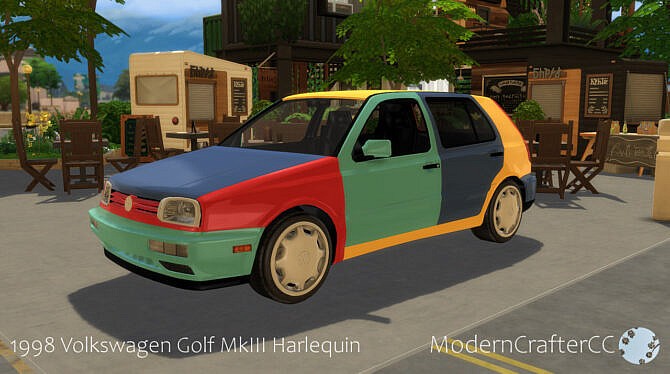 1996 Volkswagen Golf MkIII Harlequin at Modern Crafter CC