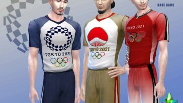 2021 Olympic Athlete Outfit by SimmieV at TSR