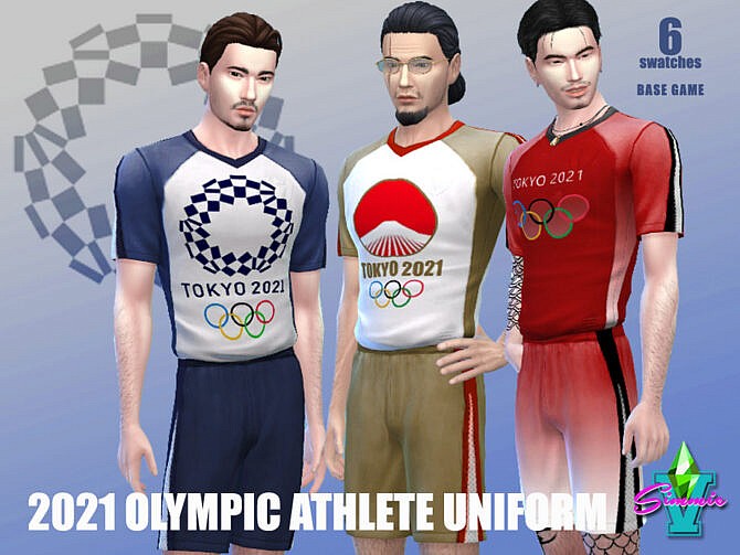 2021 Olympic Athlete Outfit by SimmieV at TSR