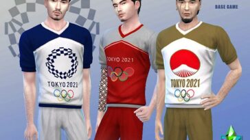 2021 Olympic Sport uniform by SimmieV at TSR