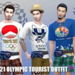 2021 Olympic Tourist Outfit by SimmieV at TSR