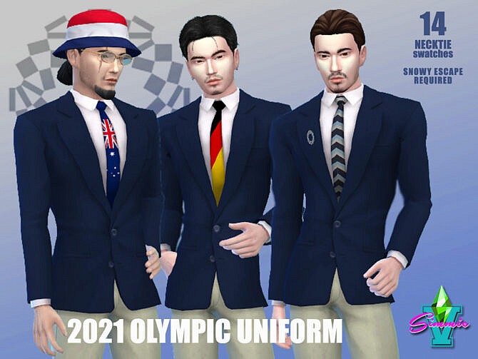 2021 Olympic Uniform by SimmieV at TSR