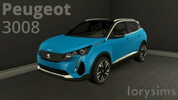 2021 Peugeot 3008 at LorySims