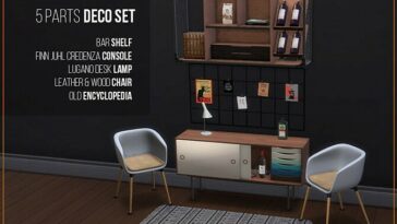 5 PARTS DECO SET (P) at Paco Sims