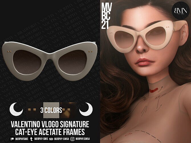 Acetate Cat-Eye Frames at MURPHY