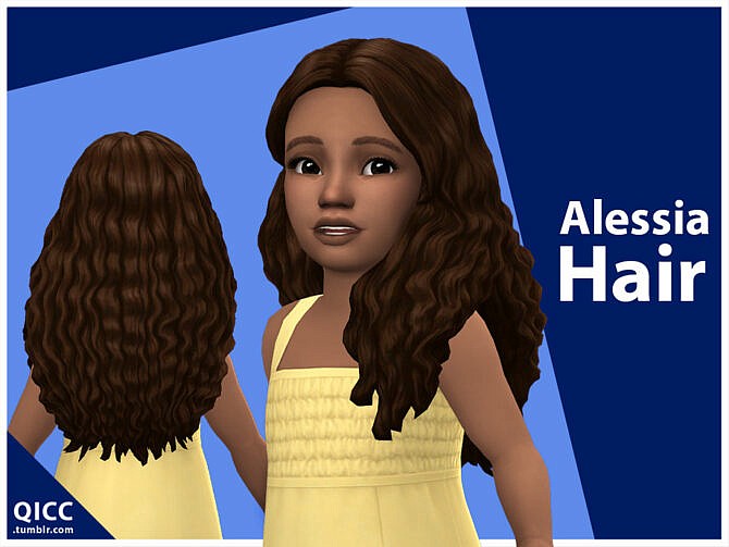 Alessia Maxis Match Hair for Toddlers by qicc at TSR