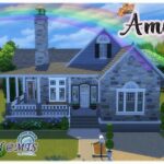 Amystika Cottage by Wykkyd at Mod The Sims 4