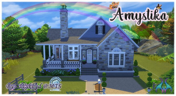 Amystika Cottage by Wykkyd at Mod The Sims 4