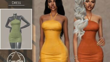 Anahi Dress by CAMUFLAJE at TSR