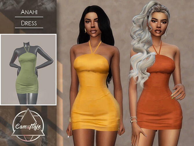 Anahi Dress by CAMUFLAJE at TSR