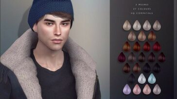 Andy hair with beanie by Anto at TSR