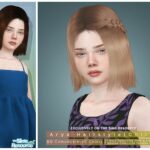 Arya Hairstyle [Child] by DarkNighTt at TSR