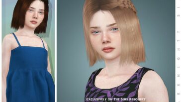 Arya Hairstyle [Child] by DarkNighTt at TSR