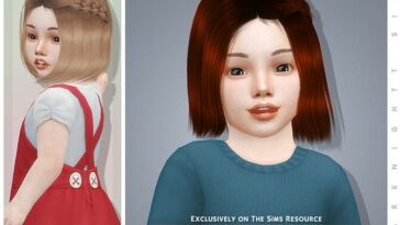 Arya Hairstyle [Toddler] by DarkNighTt at TSR