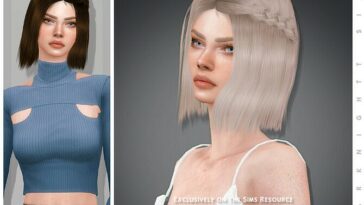 Arya Hairstyle by DarkNighTt at TSR