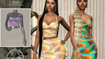 Astrid Set (Top) by CAMUFLAJE at TSR