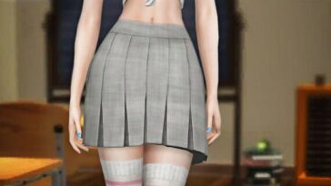 BASE GAME COMPATIBLE Skirt at Jenni Sims