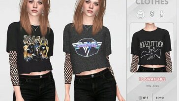 Bands Shirt 03 F by ReMaron at TSR