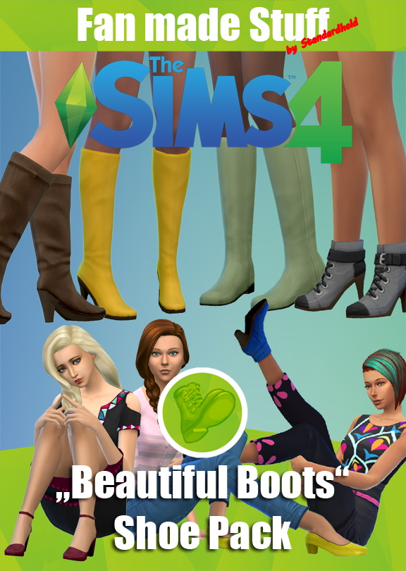 Beautiful Boots fan made shoes pack at Standardheld