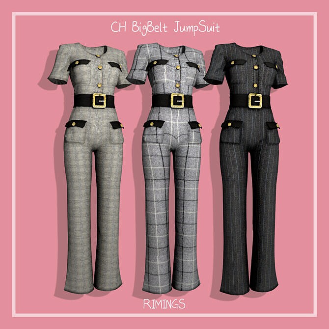 BigBelt Jumpsuit at RIMINGs