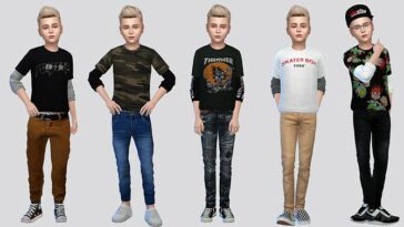 Board Shirt Boys by McLayneSims at TSR