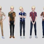 Boy’s Casual Shirt I by McLayneSims at TSR