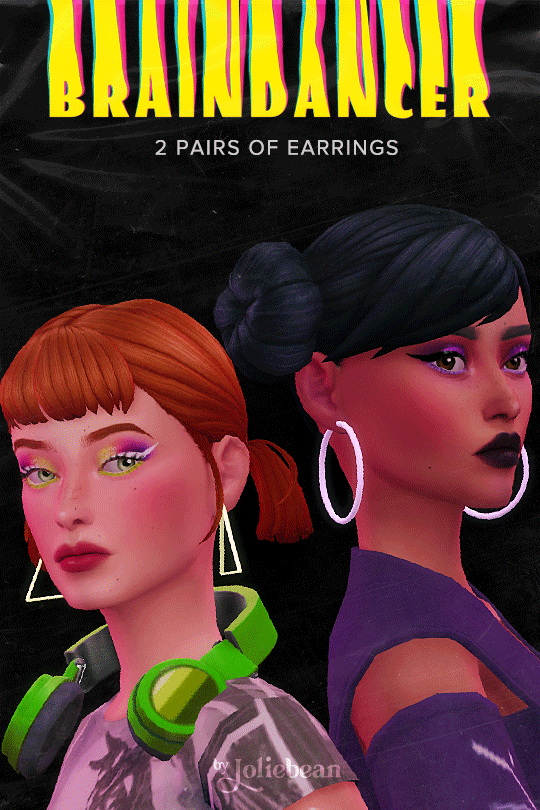 Braindancer Earrings at Joliebean