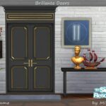 Brillante Panel Doors by Mincsims at TSR