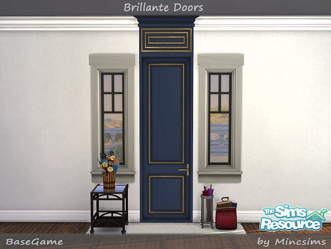 Brillante Panel Doors by Mincsims at TSR
