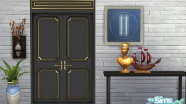 Brillante Panel Doors by Mincsims at TSR