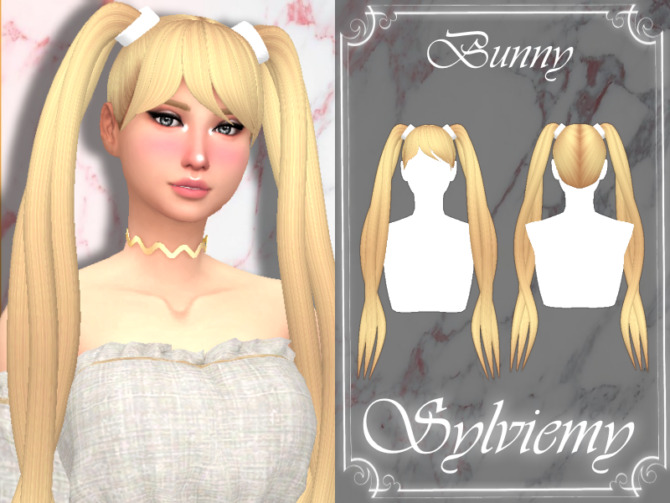 Bunny Hairstyle by Sylviemy at TSR