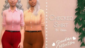 Checked Shirt by Dissia at TSR