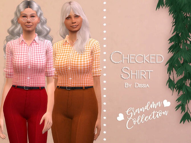 Checked Shirt by Dissia at TSR