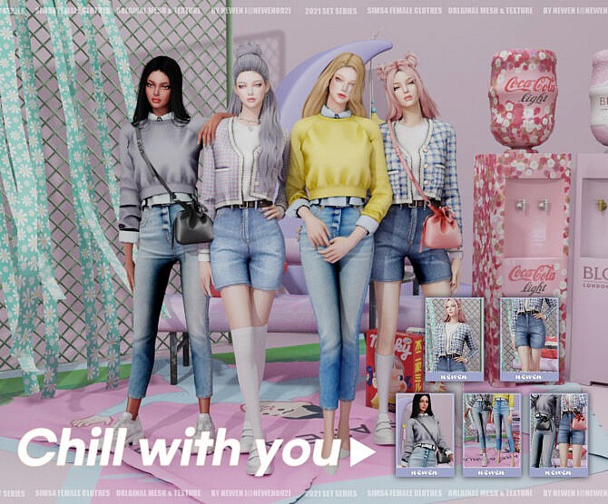 Chill with you clothing set at NEWEN