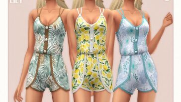 Cindy Romper by Black Lily at TSR