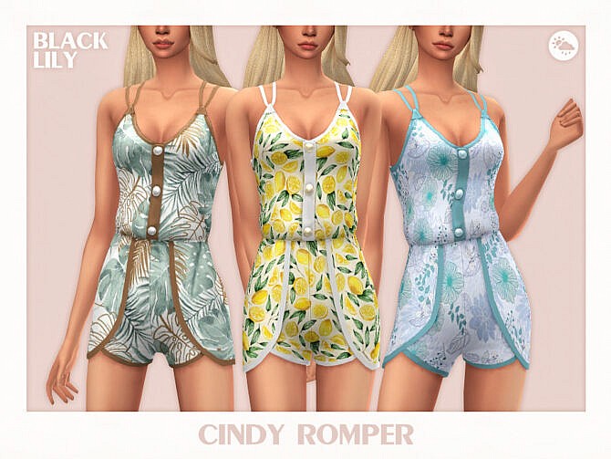 Cindy Romper by Black Lily at TSR