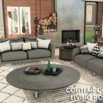 Contemporary Living Room by xogerardine at TSR