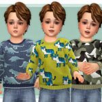 Cozy Sweater for Toddler 03 by lillka at TSR