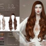 Curly long hair N80 by S-Club LL at TSR