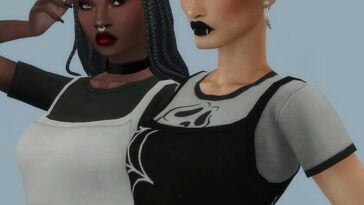 Cute double top at Candy Sims 4