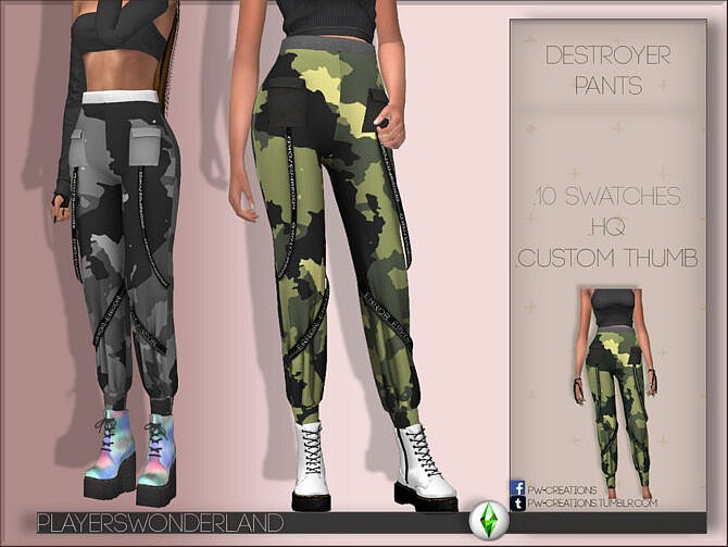 Destroyer Pants by PlayersWonderland at TSR