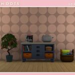 Dots wallpaper at Midnightskysims