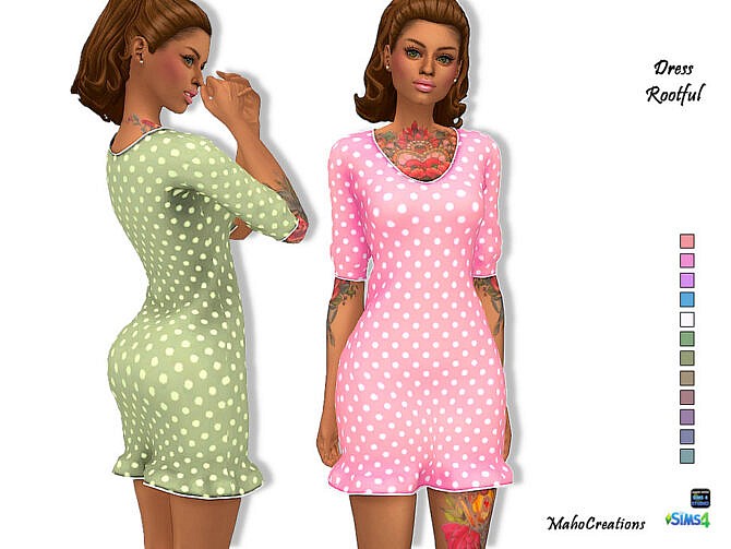 Dress Rootful by MahoCreations at TSR