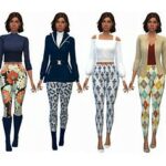 EP08 HIGH-WAISTED LEGGINGS at Sims4Sue